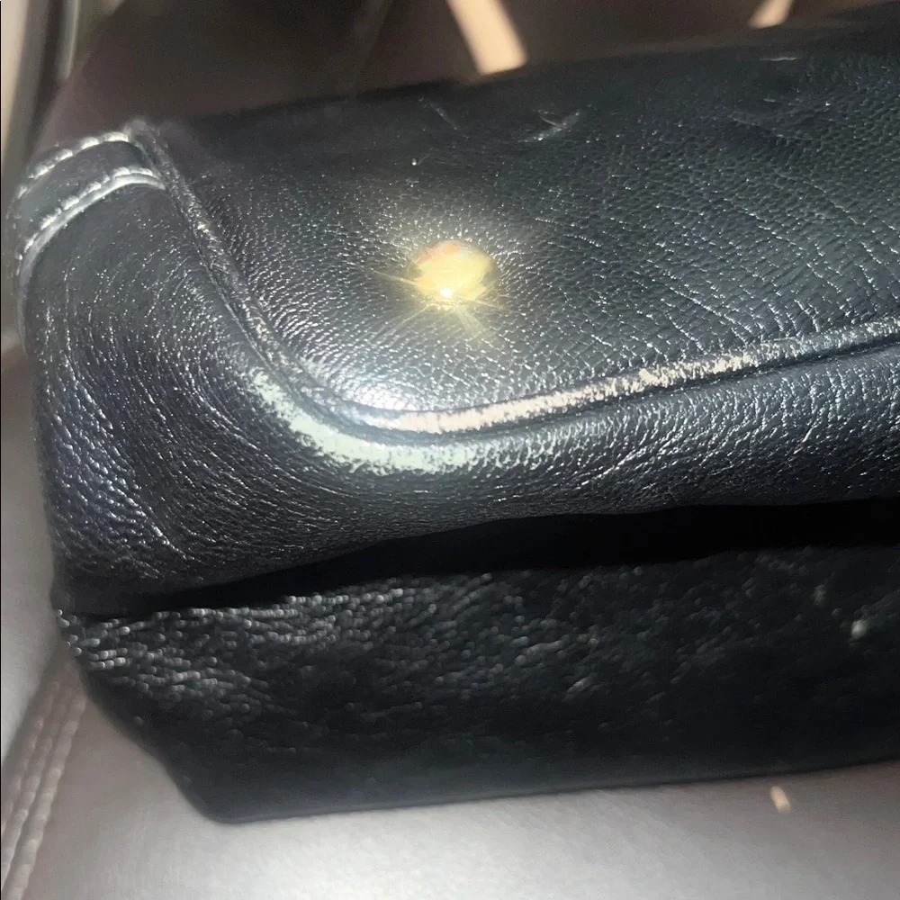 Michael Kors Black and Tan Shoulder Bag